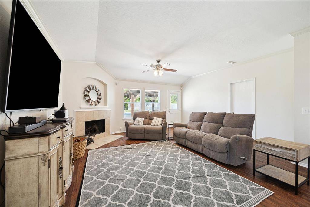 French doors lead to the designated study downstairs, perfect for working from home.