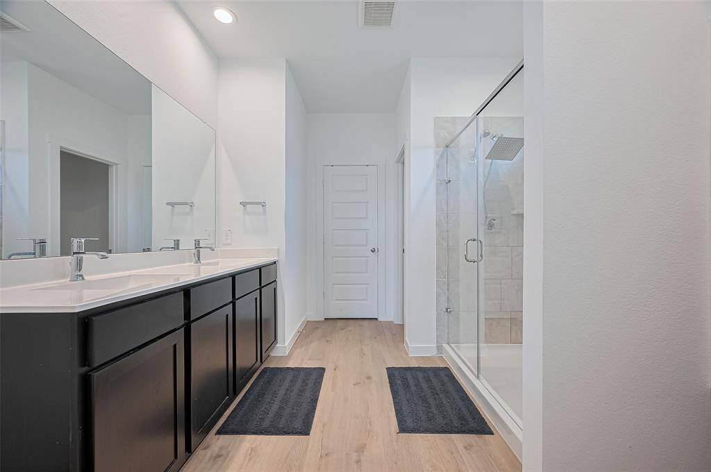 Primary Bathroom with Large Walk In Closet