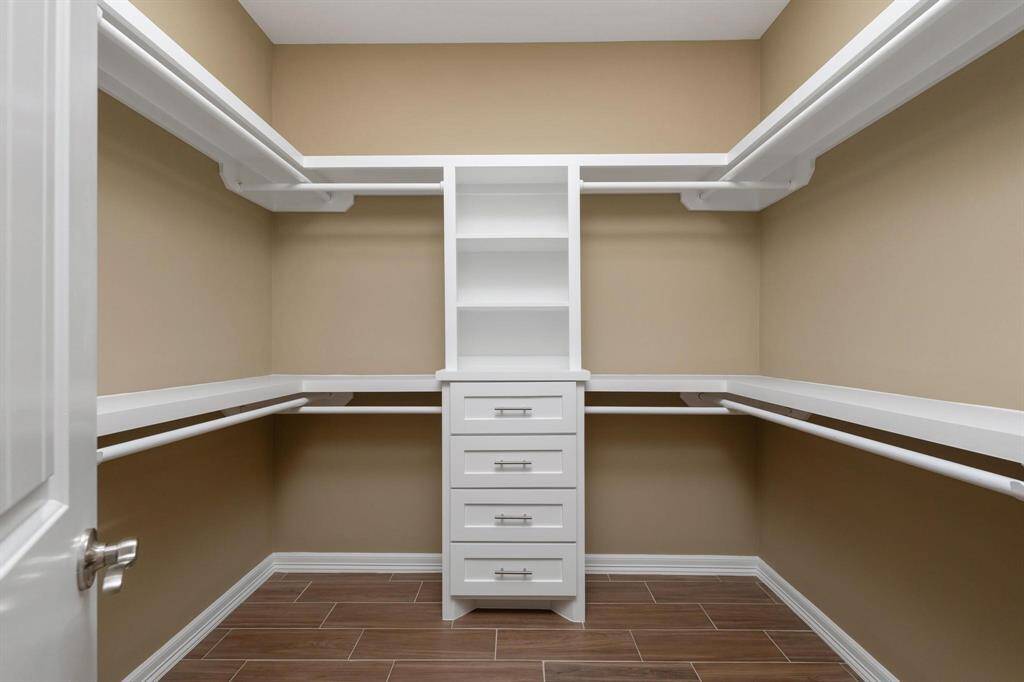 Large wardrobe needs- It will fit here