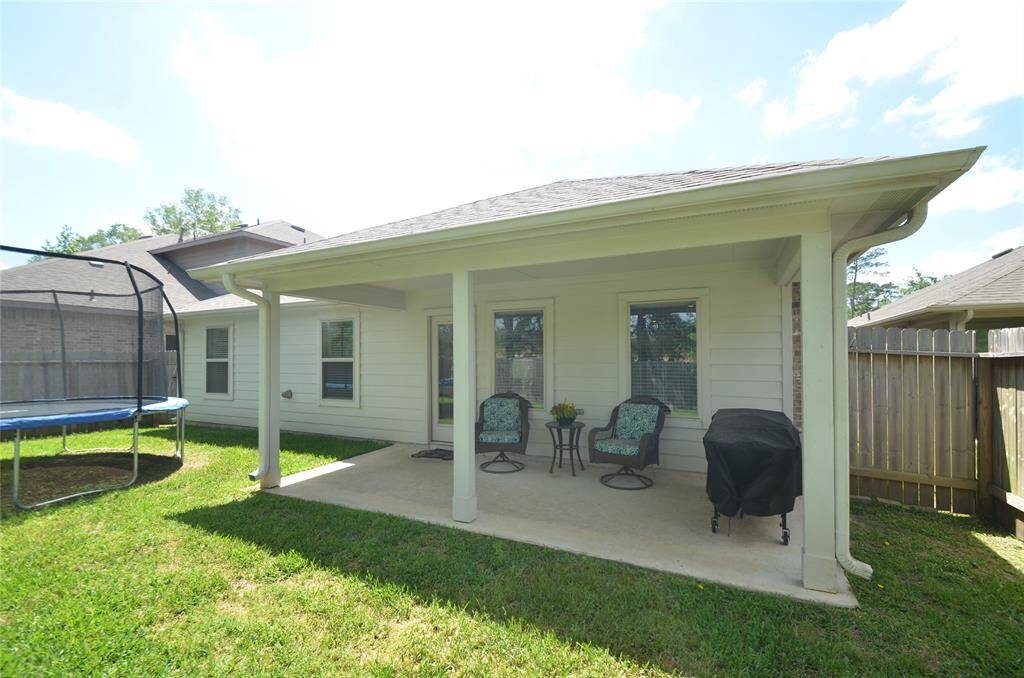 Large backyard with no rear neighbors!