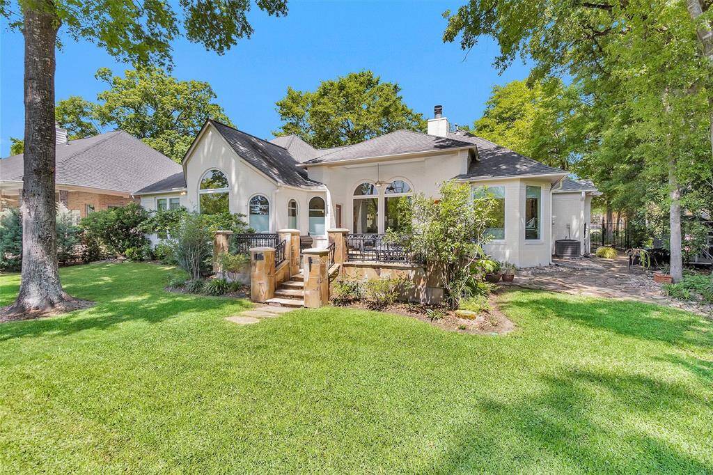 Enjoy frequent deer sightings and ultimate privacy with this backyard retreat, backed by a scenic greenbelt for year-round natural beauty.