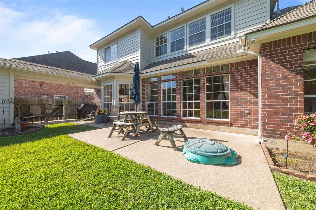 Spacious patio perfect for summer gatherings.