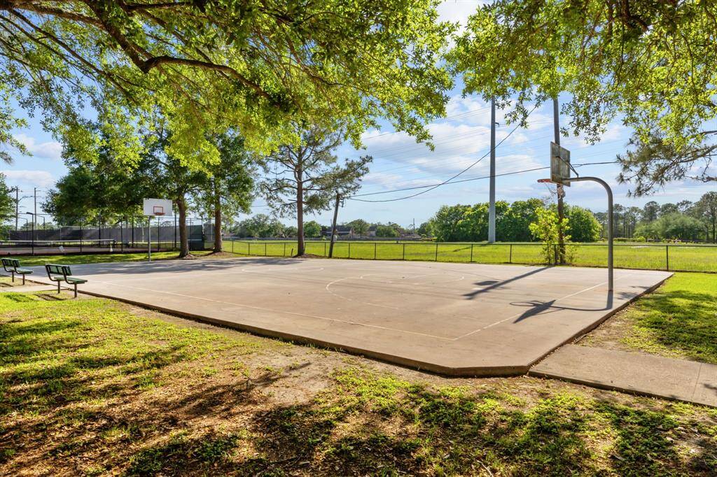 Enjoy active living with a convenient neighborhood basketball court, perfect for community games and outdoor fun.
