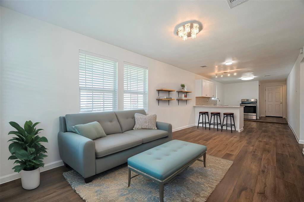 Living Area - Virtually Staged