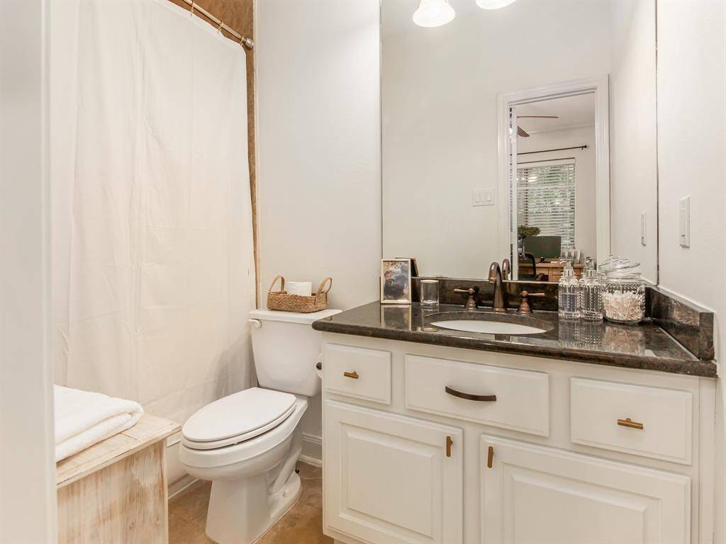 Ensuite bathroom on first floor.