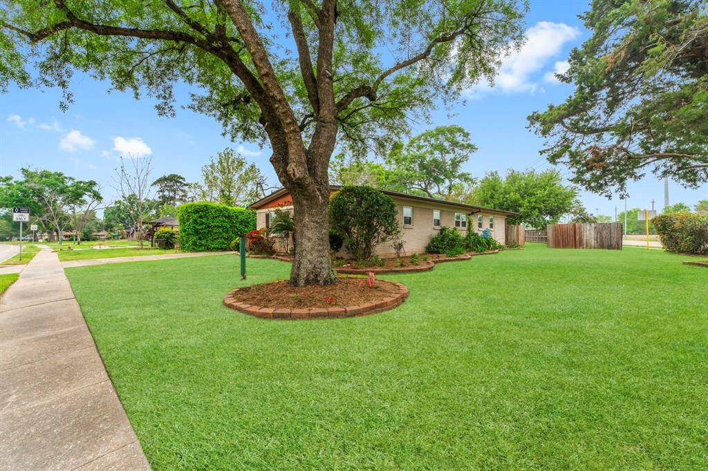 New landscape adds beauty to this charming home