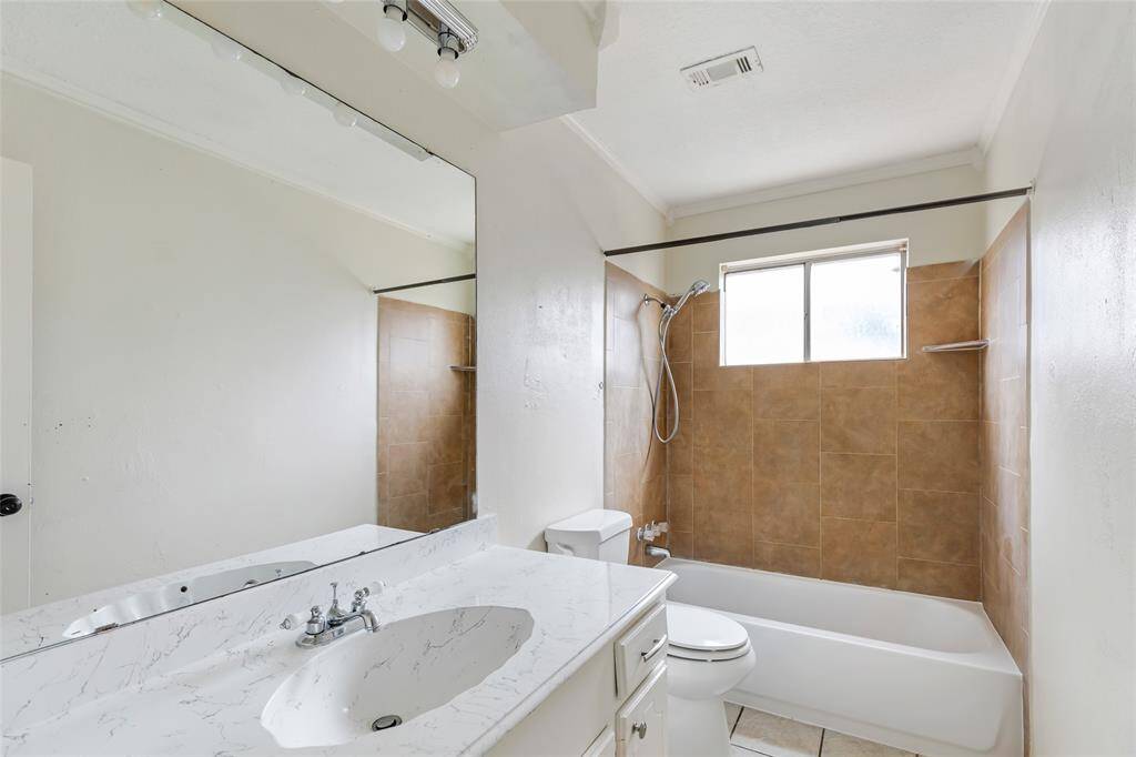 Hallway bathroom