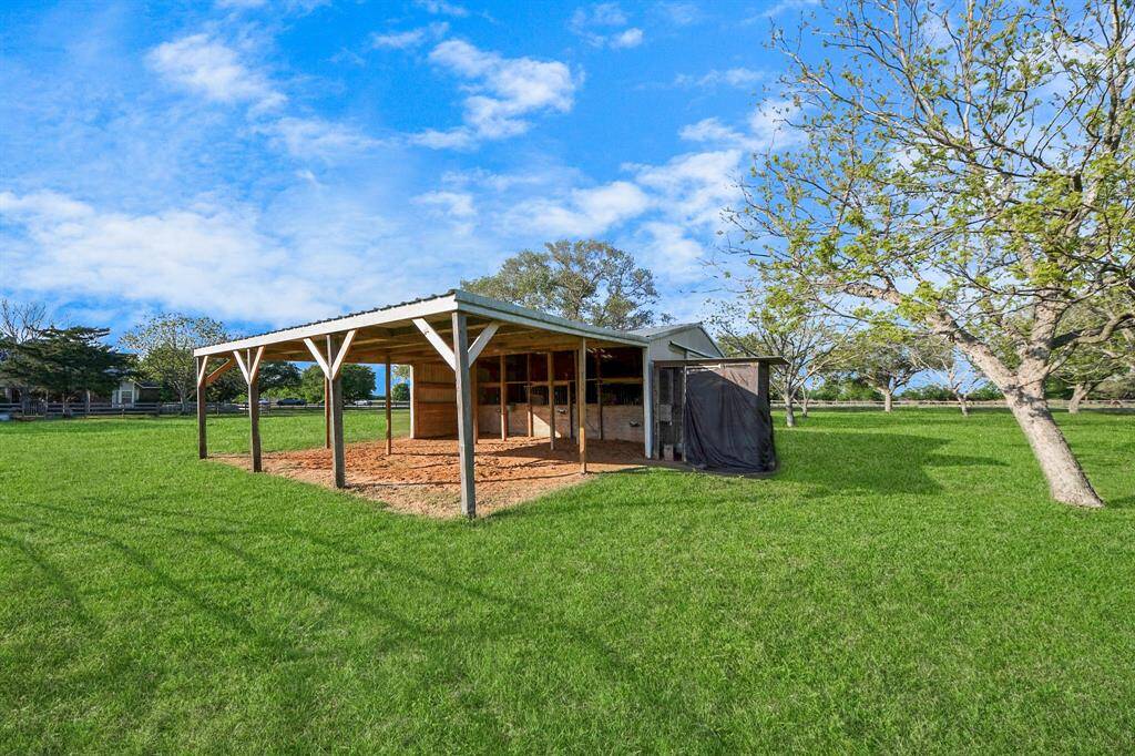 Barn and stables