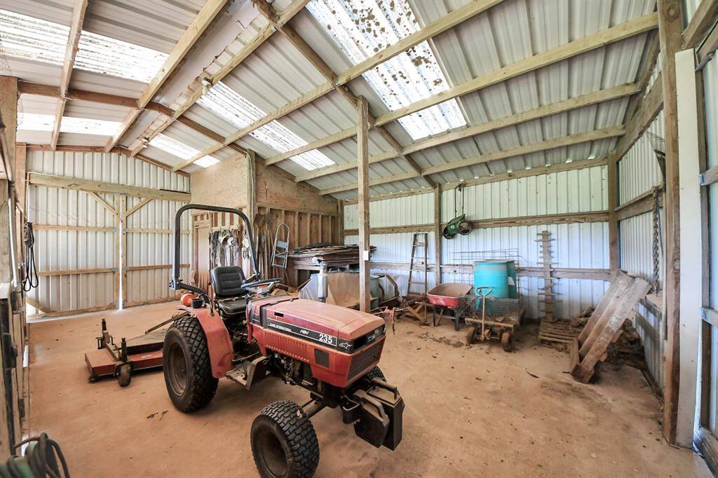 Barn interior