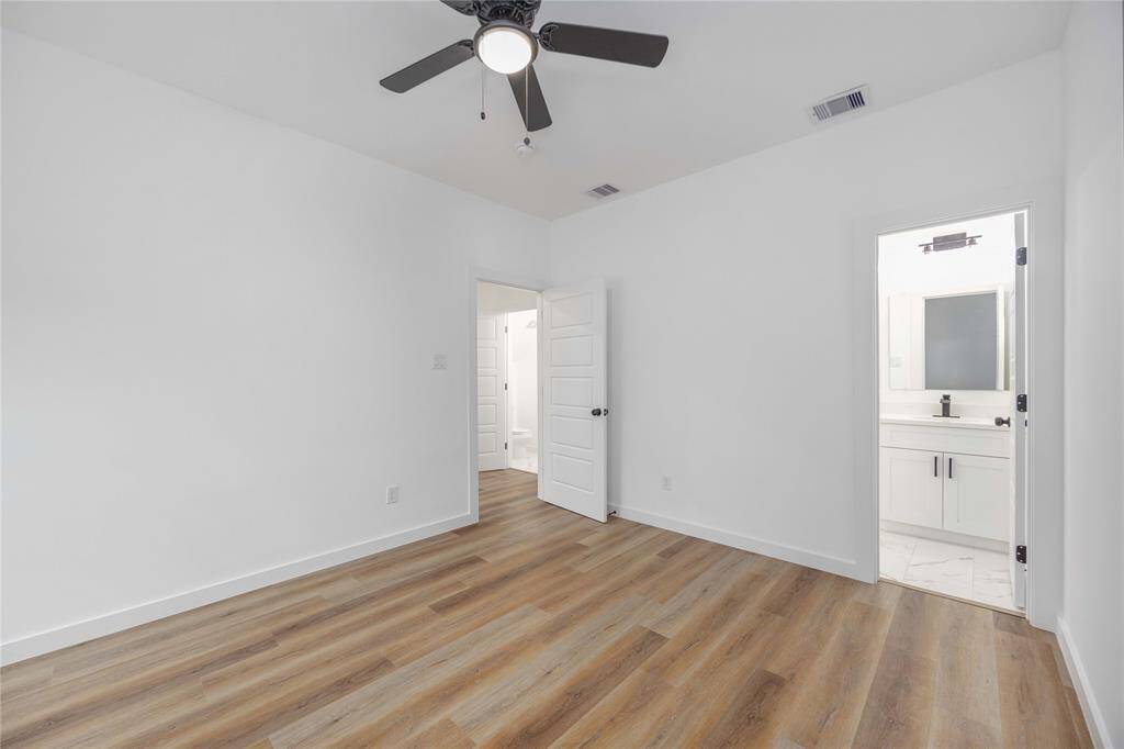 Spacious secondary bedrooms