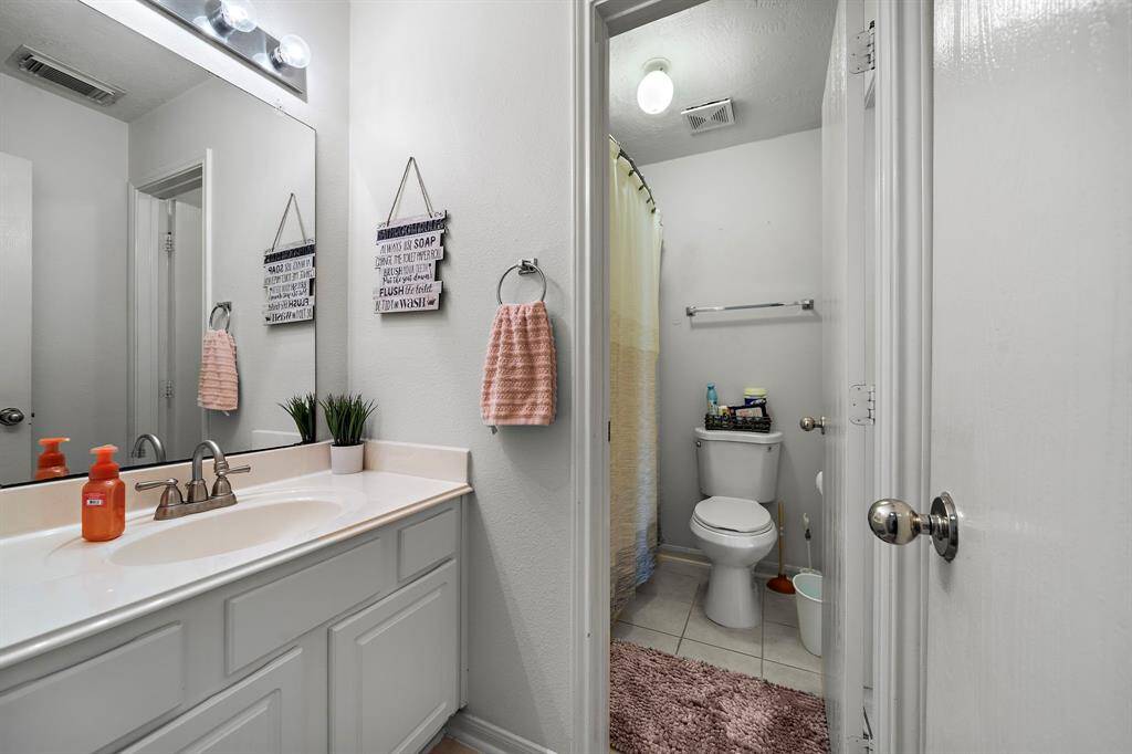 Jack and Jill bathroom