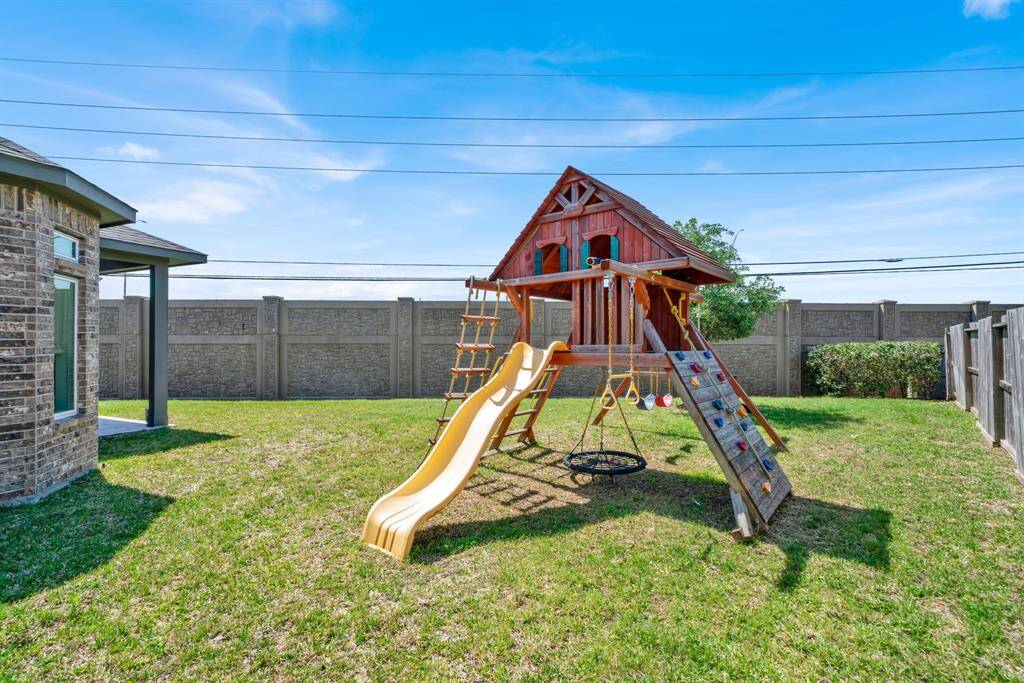 Playset included