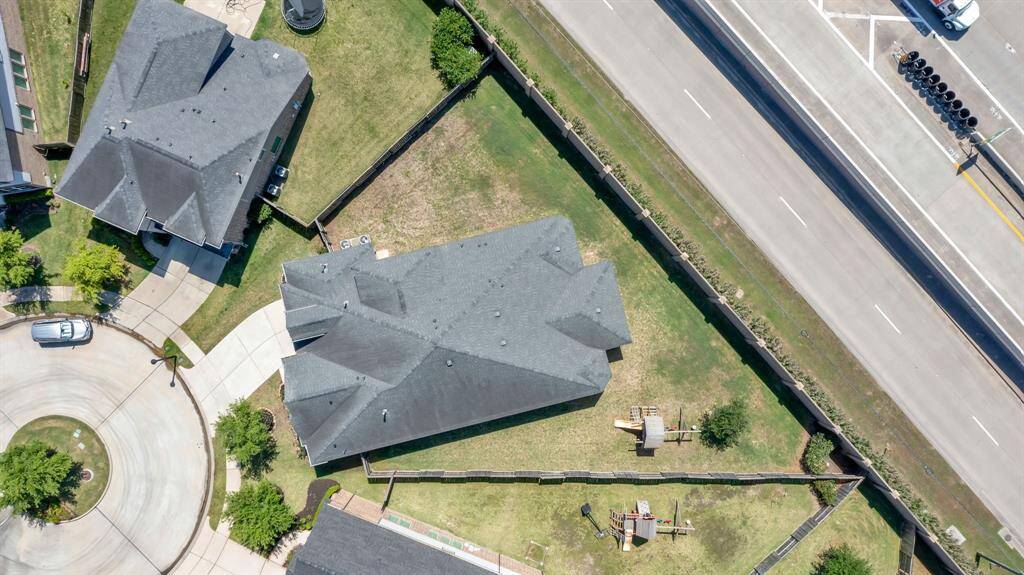 Located at the end of the cul-de-sac, with a double wide driveway.