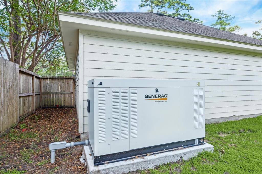 Generac whole-home Generator conveys with the property