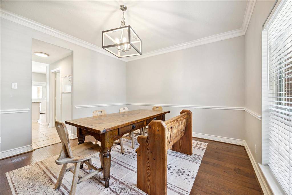 Dining adjacent to kitchen