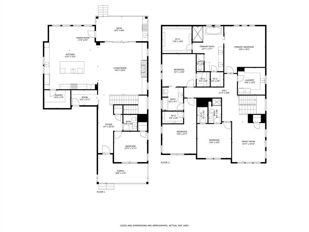 Room dimension approx.