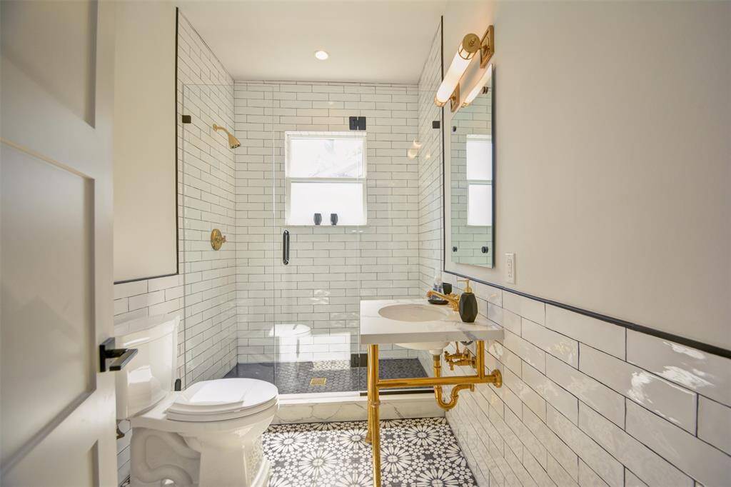 Beautifully redone bathroom