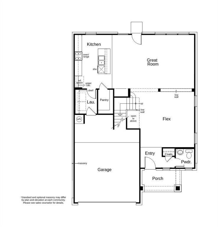 This floor plan features 3 bedrooms, 2 full baths, 1 half bath, and over 2,300 square feet of living space.