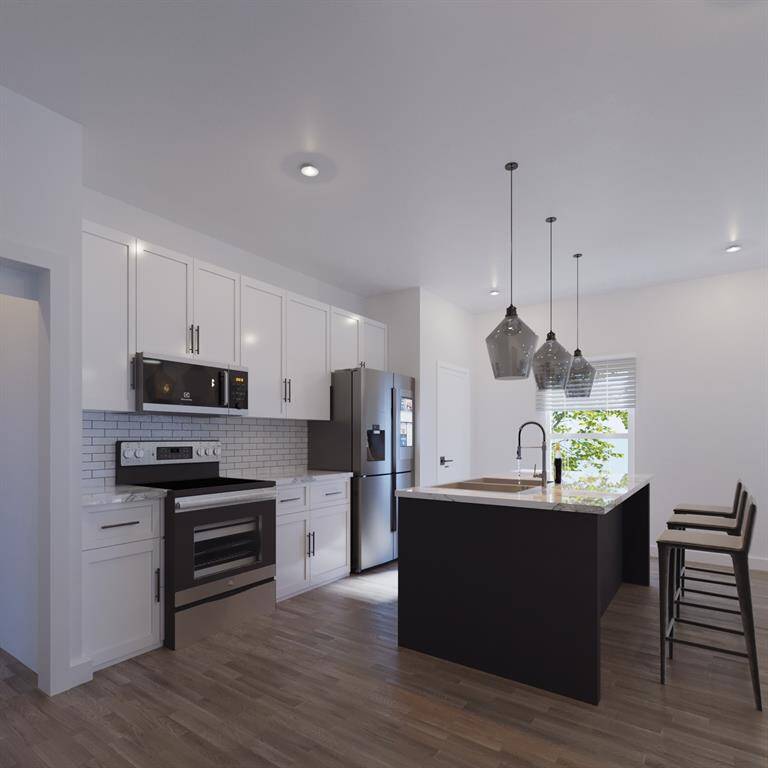 7-foot quartz island countertop