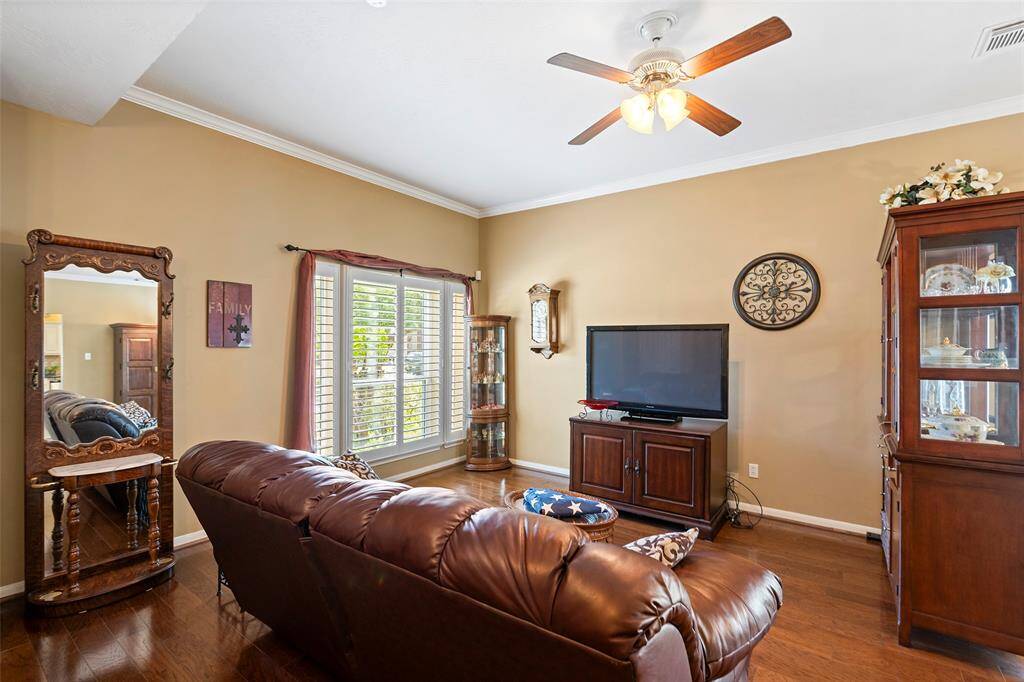 Spacious downstairs with formal living and dining.