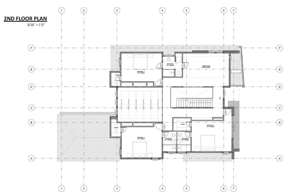 Second Floor floor plan