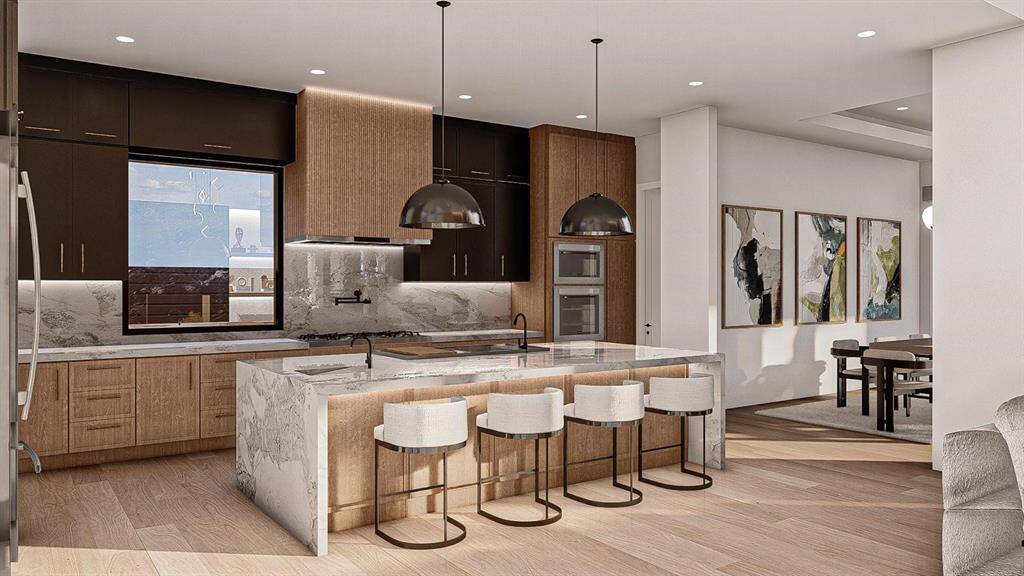 Artist rendition of Kitchen