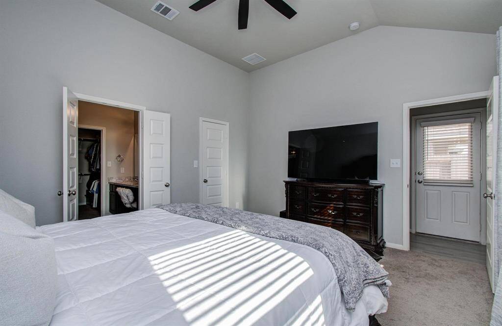 Second closet to the right of the bathroom entrance door!