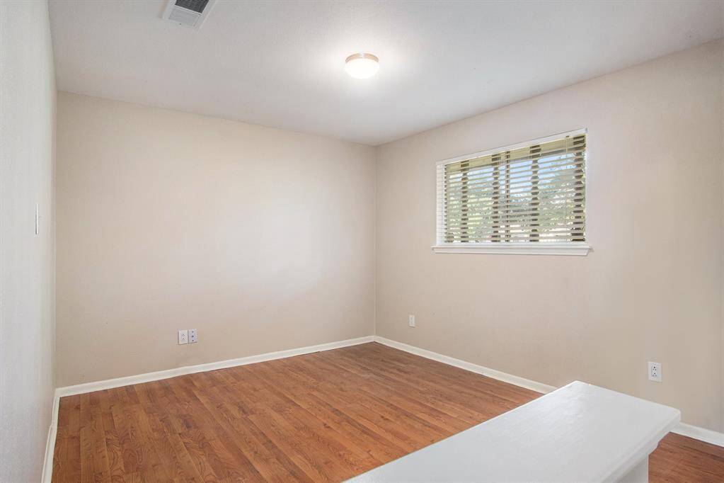 Additional space could be used for formal dining, home office or fitness space.