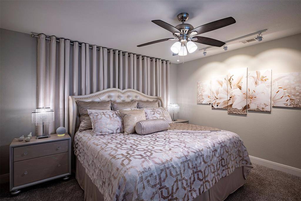 Ceiling fans throughout the home