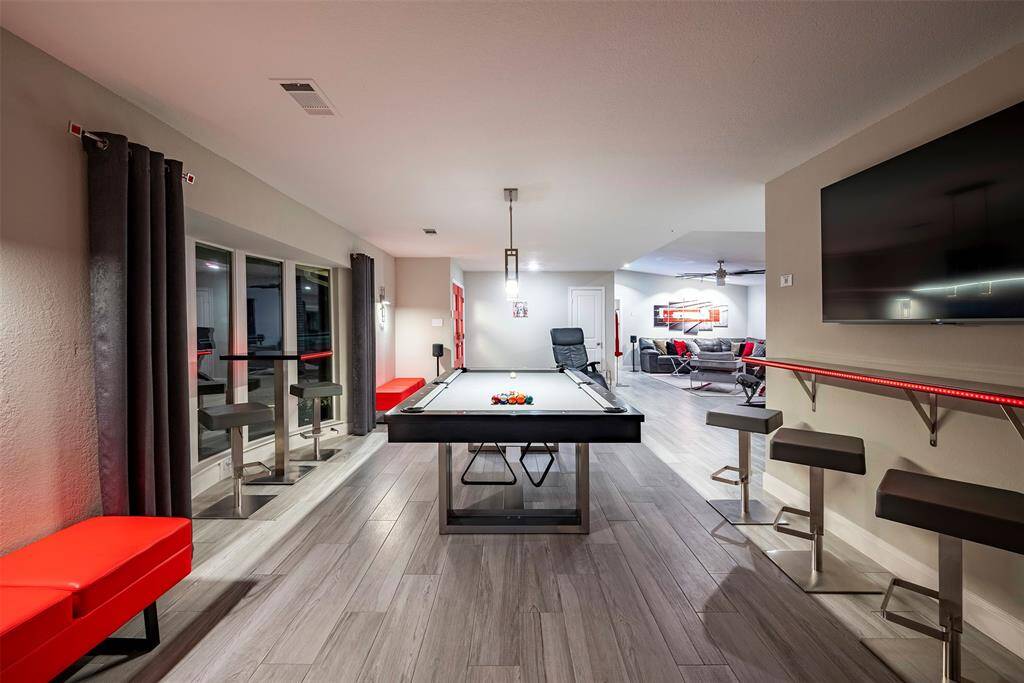 Front room opens concept into whole house