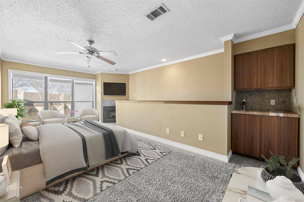 VIRTUALLY STAGED - 3rd floor - primary bedroom suite