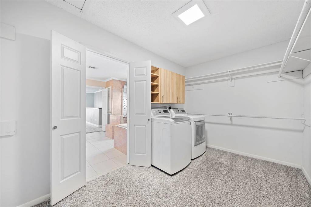 3rd floor - primary closet/utility room