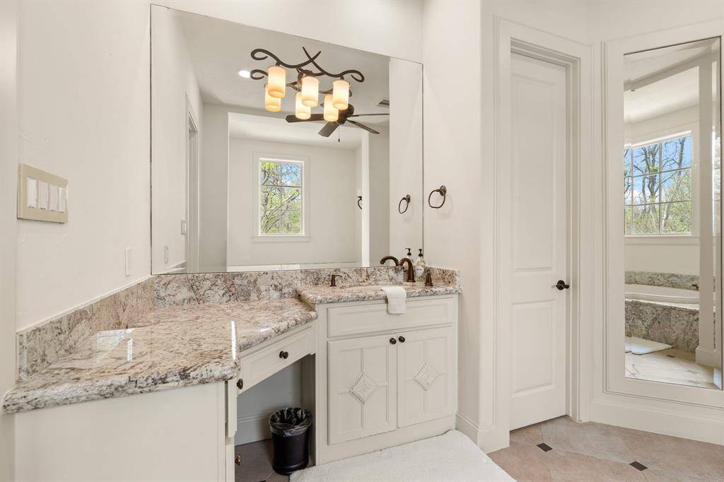 The lighting emits a gentle and flattering illumination, enhancing your reflection and fostering a spa-like ambiance.