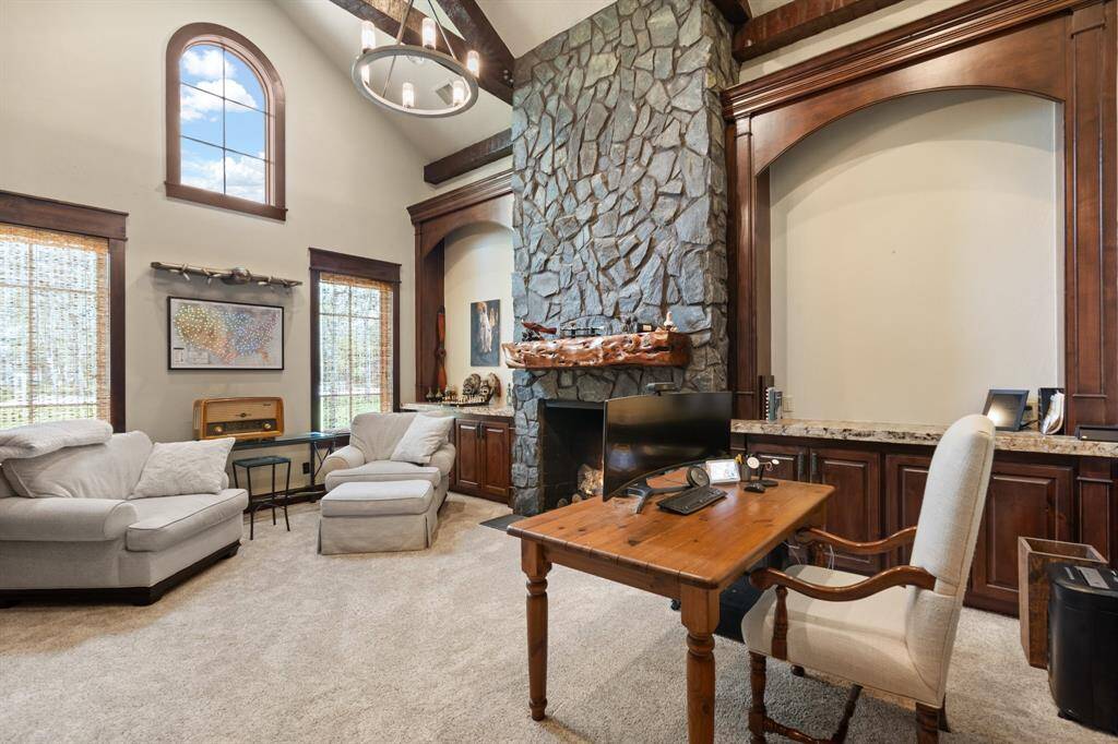 A private office offers a secluded space for focused work or important meetings.