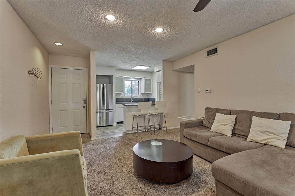 Breakfast bar provides additional seating.