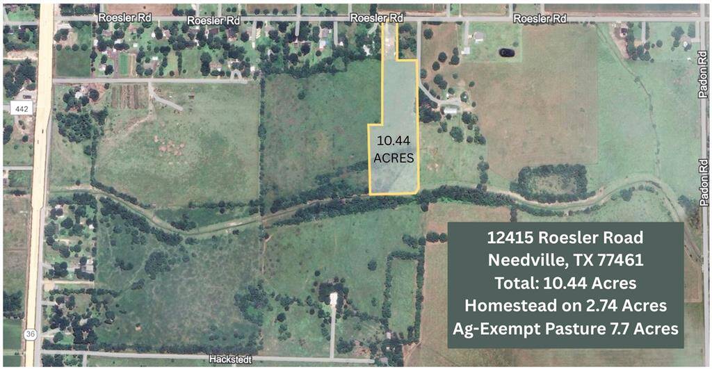 Location Map; Home on 10.44 Acres