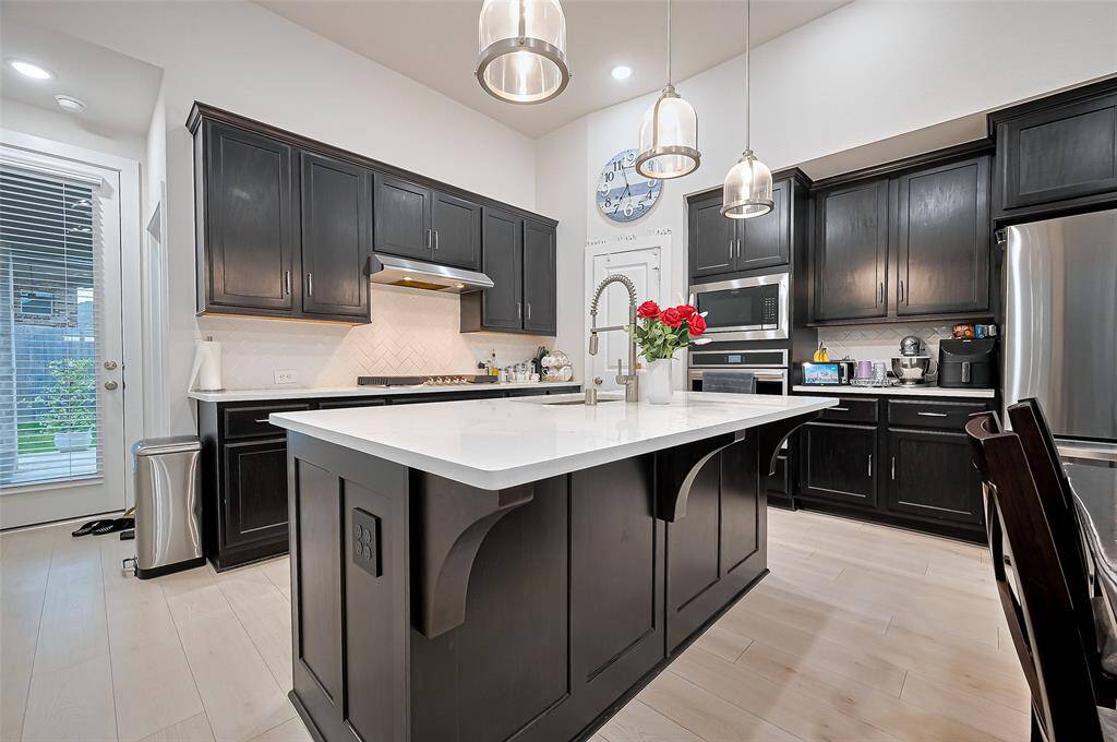 Upgraded cabinetry with beautiful craftsmanship