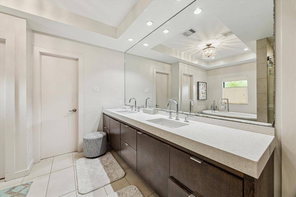 Primary bathroom.