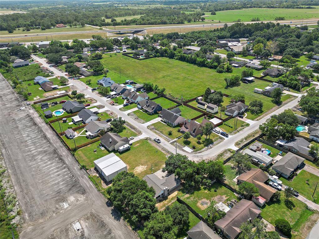 Aerial view of property.