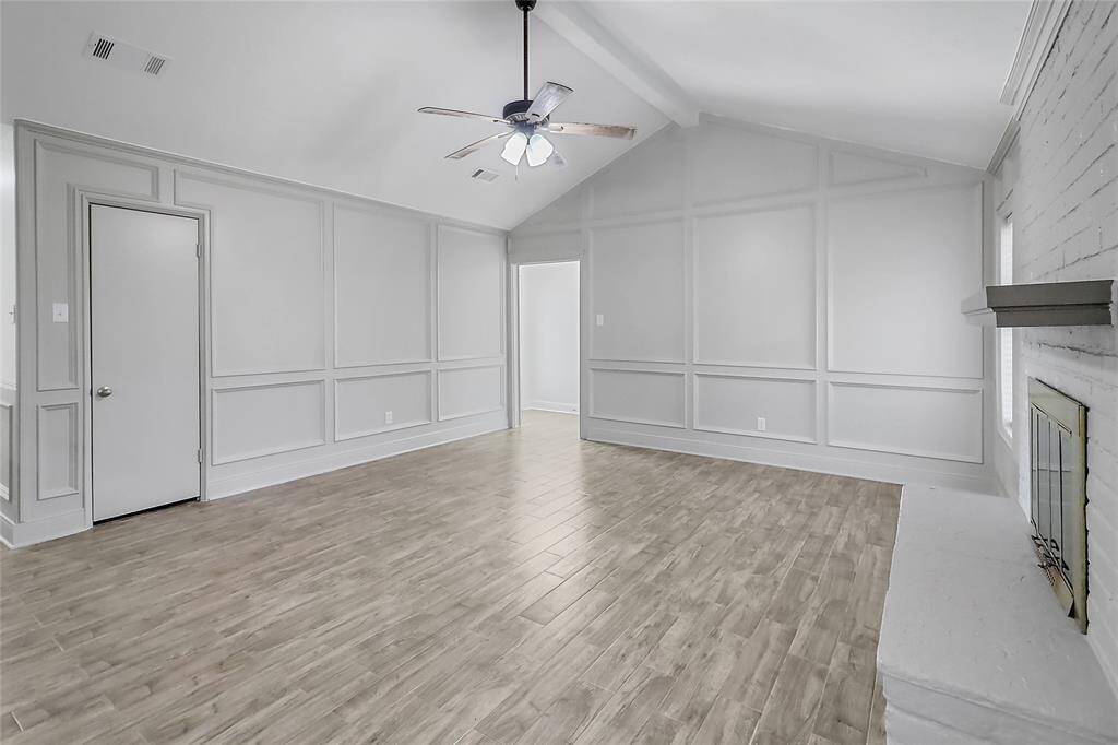 The high ceilings create an impressive sense of openness and airiness, making the space feel both expansive and inviting.