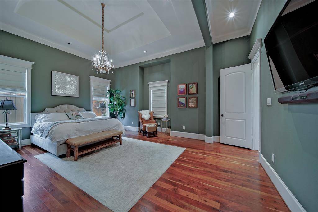 View of primary bedroom.
