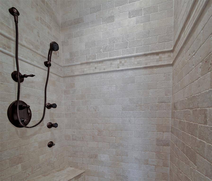 View of primary shower.