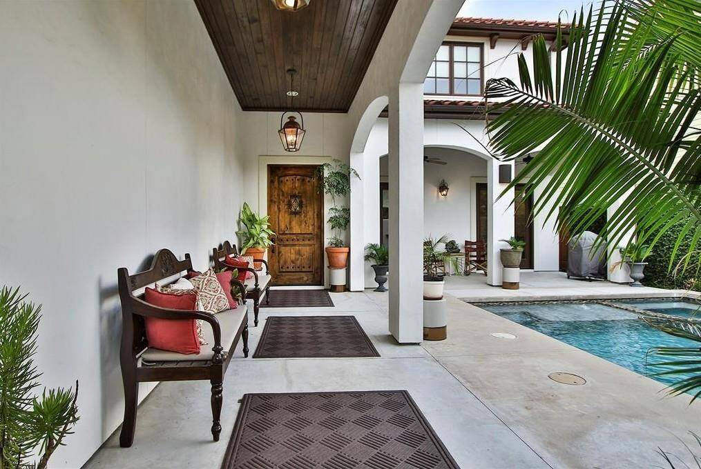 View of back porch.