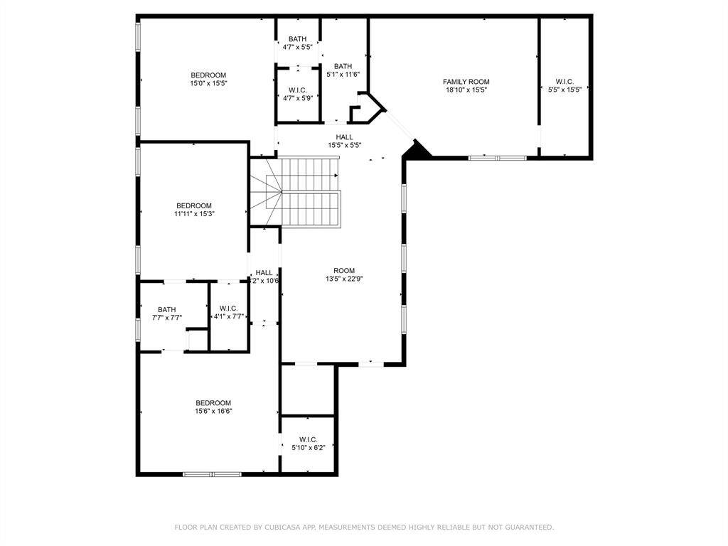 Floorplan floor 2.