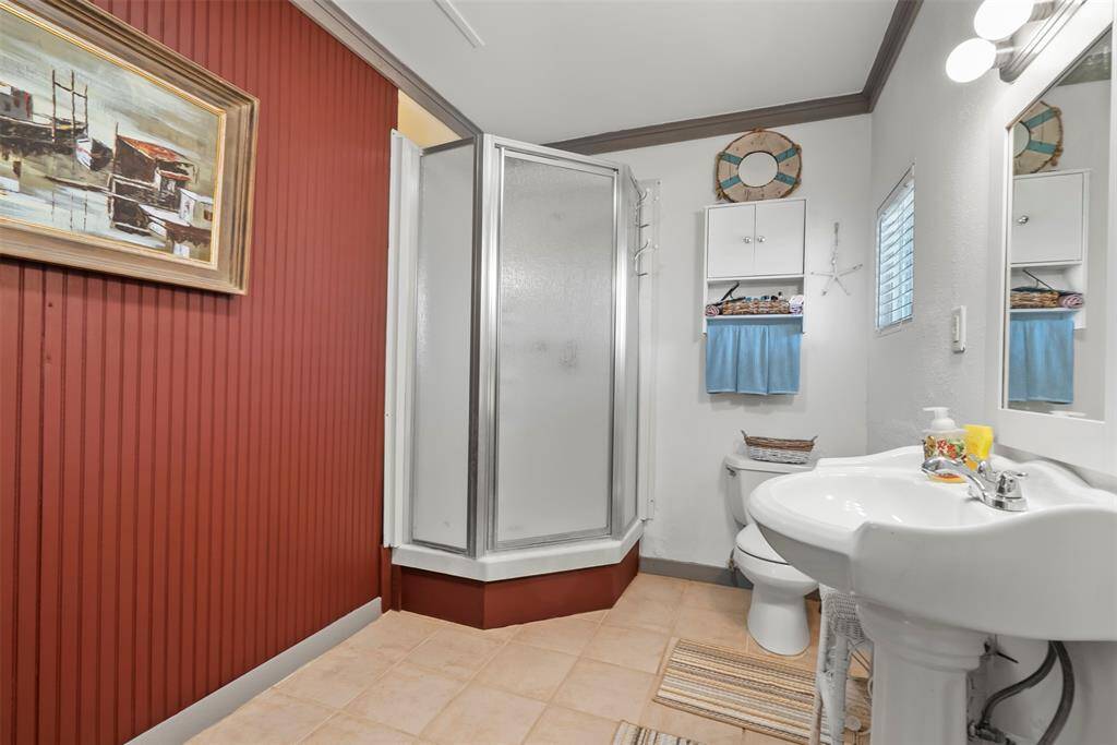 Extra bathroom downstairs