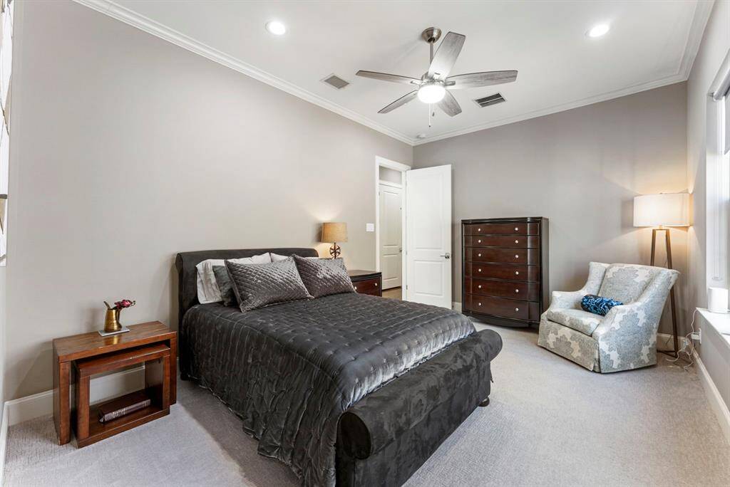 Spacious secondary guest suite with en-suite bathroom—every bedroom includes its own private bath!
