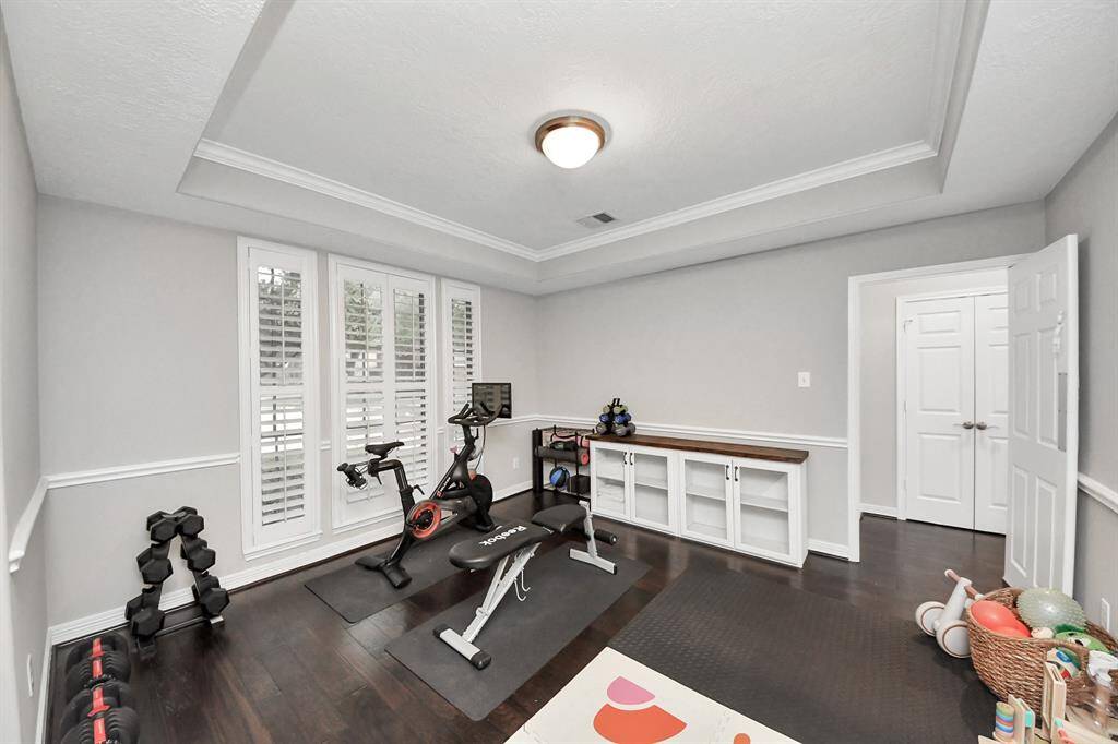 As well as the home gym you’ve always talked about wanting to create for your new healthy lifestyle.