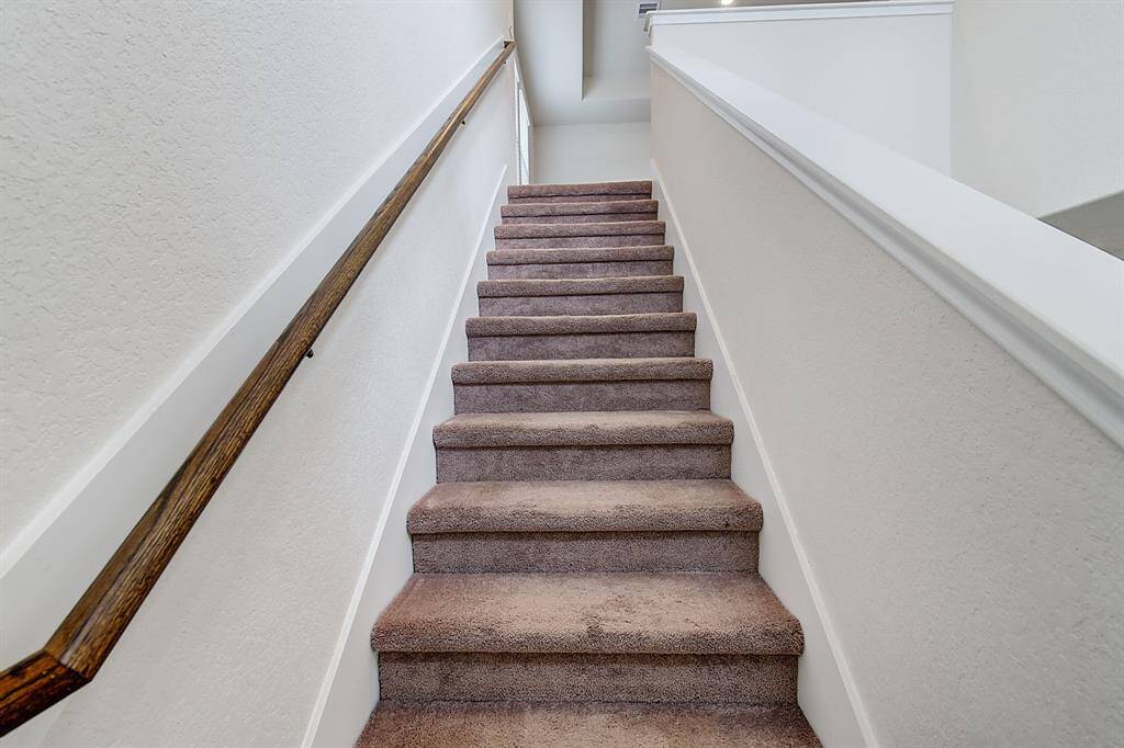 head upstairs!