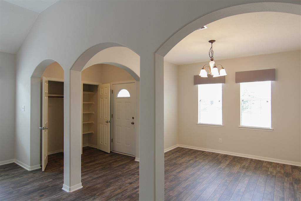 arches and columns elegantly frame the space