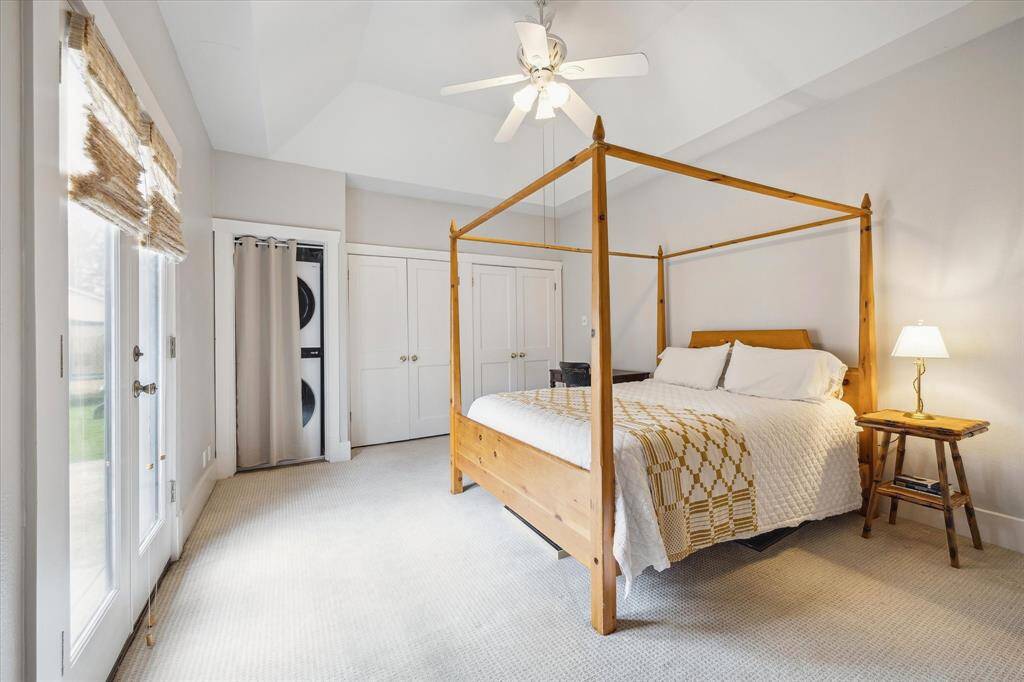 Updated bathroom with walk in shower